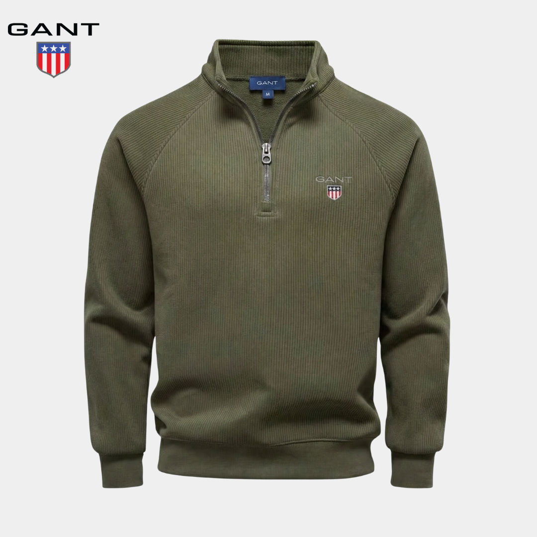 GT™ Ribbed half-zip sweatshirt