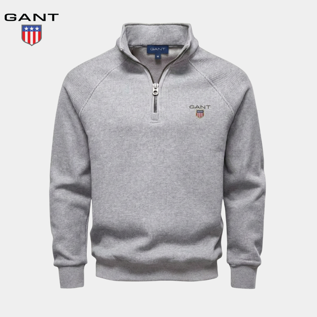 GT™ Ribbed half-zip sweatshirt