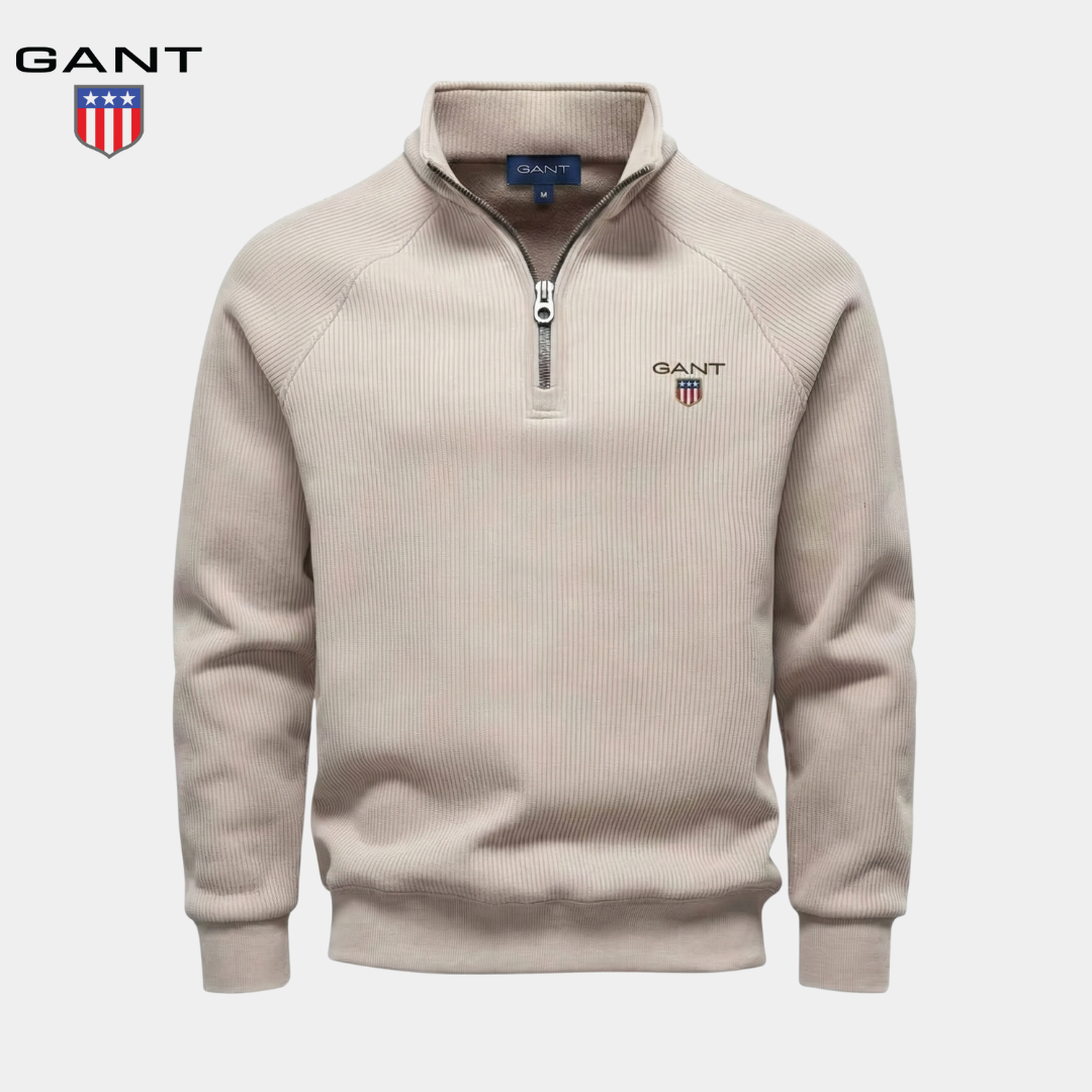 GT™ Ribbed half-zip sweatshirt