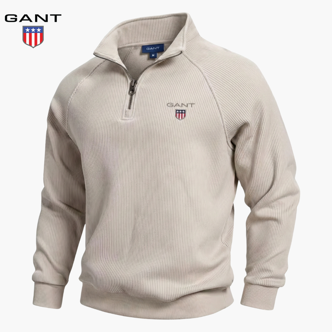 GT™ Ribbed half-zip sweatshirt