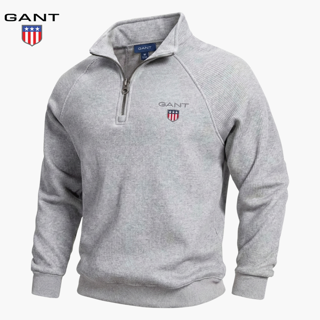 GT™ Ribbed half-zip sweatshirt