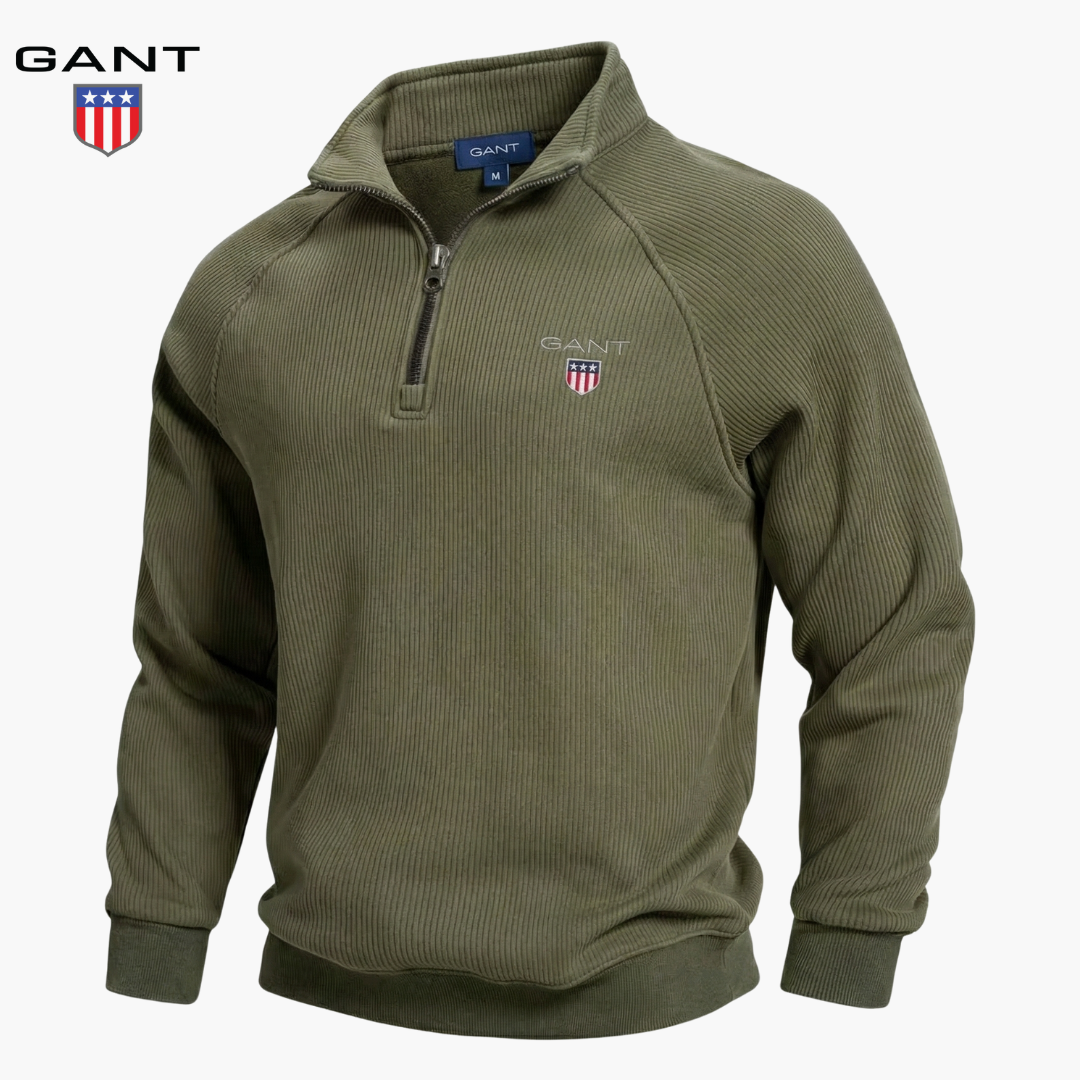 GT™ Ribbed half-zip sweatshirt