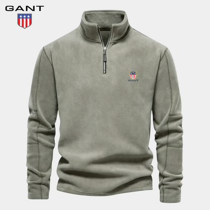GANT™ Half Zip Cotton Sweatshirt