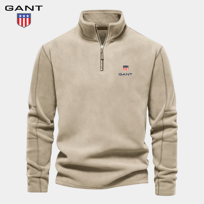 GANT™ Half Zip Cotton Sweatshirt