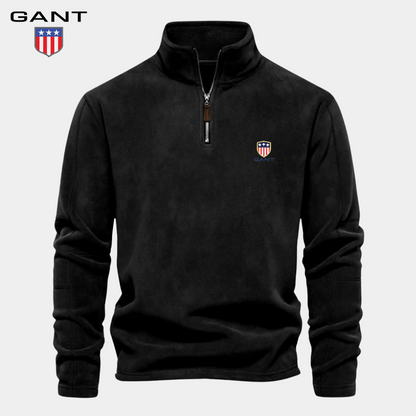 GANT™ Half Zip Cotton Sweatshirt
