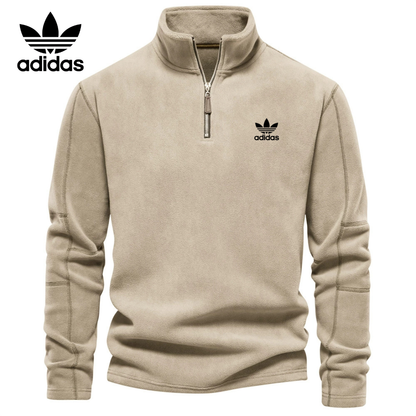 AD Half-Zip Sweatshirt – Fleece Long Sleeve