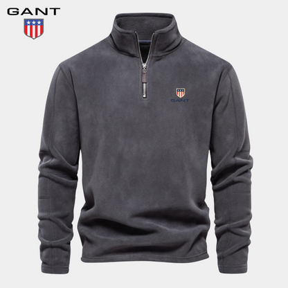 GANT™ Half Zip Cotton Sweatshirt