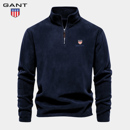 GANT™ Half Zip Cotton Sweatshirt