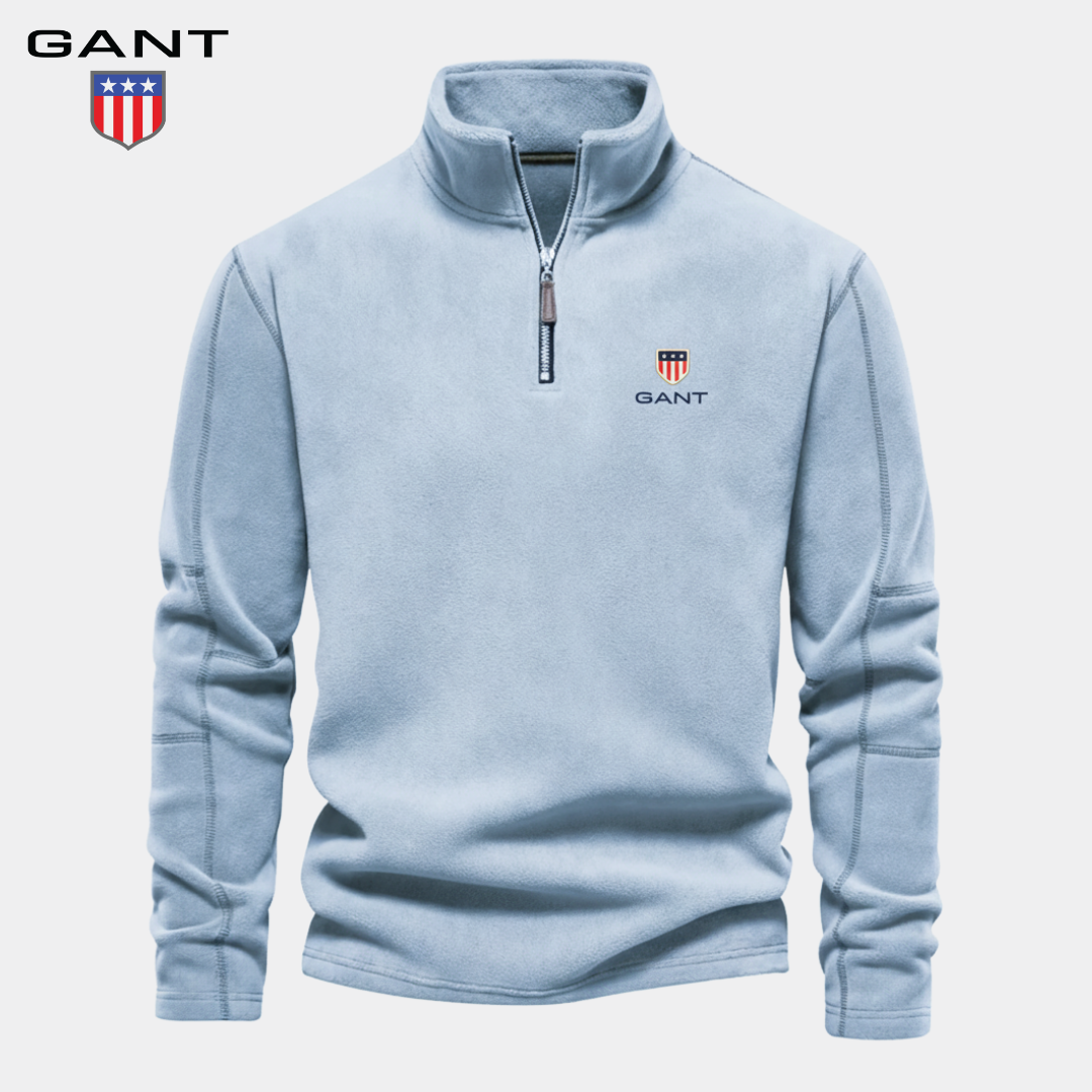 GANT™ Half Zip Cotton Sweatshirt