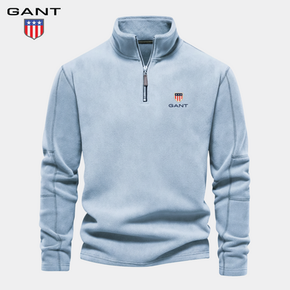 GANT™ Half Zip Cotton Sweatshirt