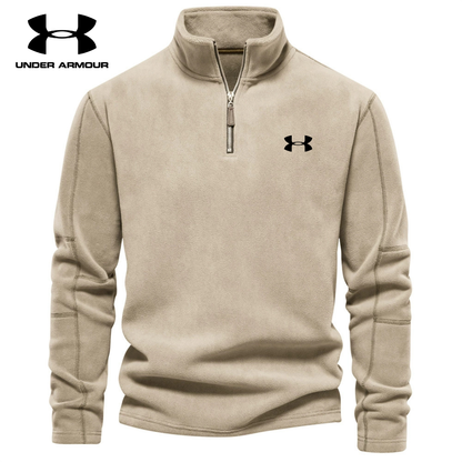 Half-Zip Sweatshirt – Fleece Long Sleeve