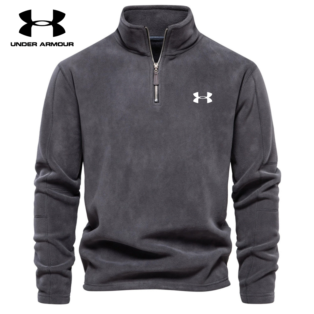 Half-Zip Sweatshirt – Fleece Long Sleeve