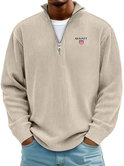 GA™ Premium Ribbed Cotton Sweater